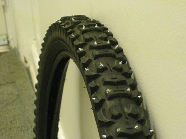 Completed front tire